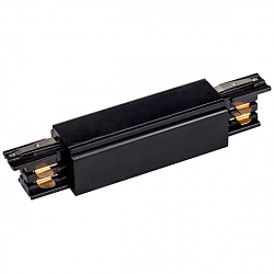 Коннектор прямой LGD-4TR-CON 100mm, черный