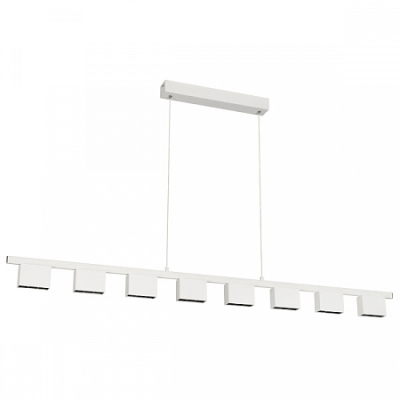 Светильник подвесной SP-LEGACY 8x6W, 3900lm, 3000K,  1200x60x1200mm, 34°, Белый