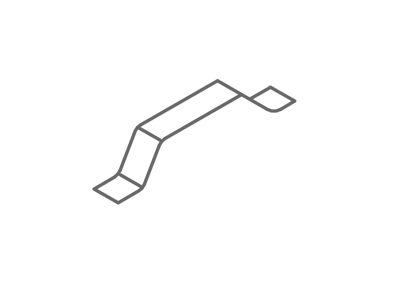 Клипса Nr.52, ширина 16 мм, длина 110 мм, 100 шт./уп.