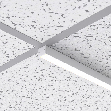 Светильник SNAP-STARLINE-FLAT-S600, 13W, 1238lm, 3000K, IP40, 600x25x28mm, без б/п