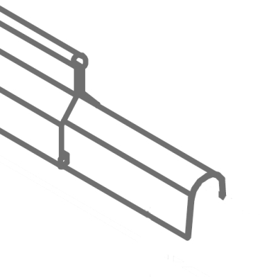 Соединитель Nr.88E (64469) для профиля 87B, 100 шт./уп.