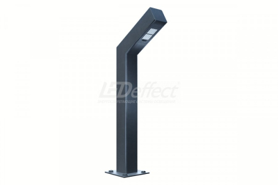 Уличный торшерный светильник БУК 60 25W, 3800lm, 4000K. IP67. 190х582х4300,  консоль 60гр. КСС Ш