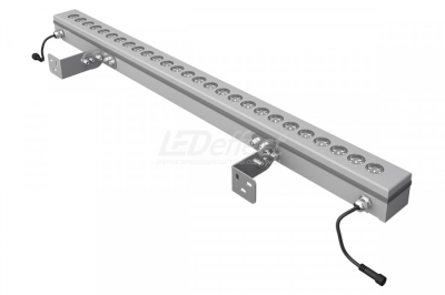 Светильник накладной Архитектор 25W, 2500lm, 5000K, IP67, 1245х160х63, КСС К9, одиночный, без  б/п