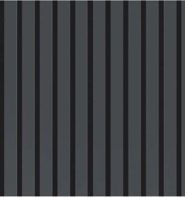 Панель стеновая акустическая МДФ Stella Comfort De Luxe Black Lead 2780х600х9