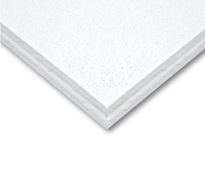 Панель потолочная Fortika Event 600х600х15 мм кромка Е15, Белая (упак 18 шт.)