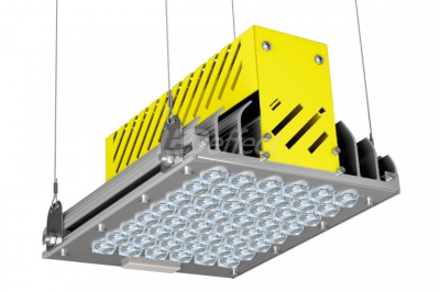 Свеьтильник подвесной взрывозащищенный Кедр Ех ССП 100W, 12200lm, 5000К, 348х225х147, КСС Д