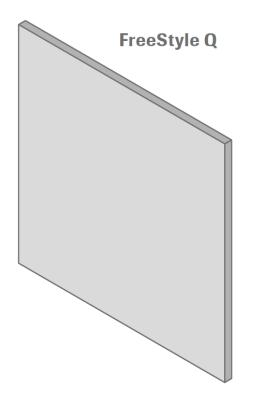 Панель OWAconsult FreeStyle Q 1200х1200х40 мм, коричневый, 1 шт./уп.