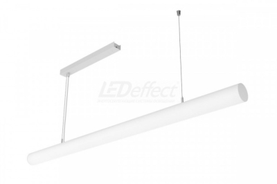 Светильник подвесной IBUTE 80W, 6400lm, 5000K, 2000х160, опал