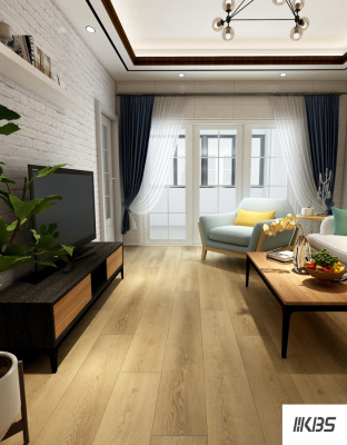 ПВХ плитка KBS floor (КБС флоор) Wood collection Hatton Oak VL 88068L-005 4,0 мм / 0,55 мм / 187х1227 мм, упак.2,2294м2 Коричневый