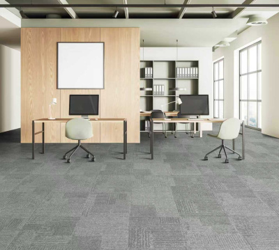 Ковровая плитка Innovflor Universe 03 0.5*0.5 м 100% ПОЛИАМИД Solution dyed Серый, темный