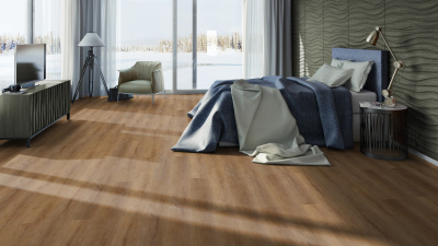 ПВХ плитка Tarkett Groove Groove Sam 152,4x914,4 mm Коричневый