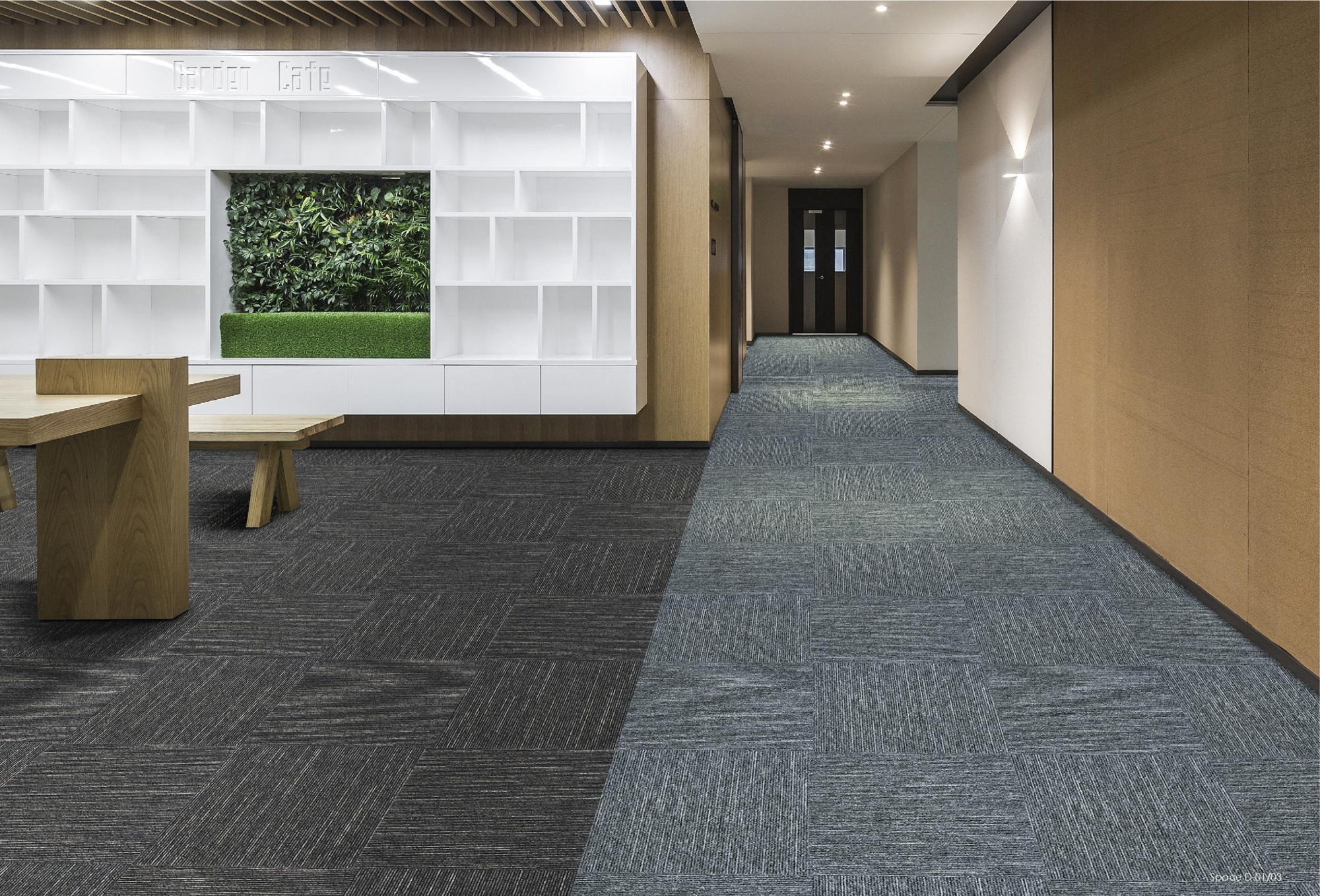 Ковровая плитка Innovflor Space D 03 0.5*0.5 м Черный