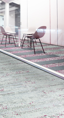 Ковровая плитка Innovflor Colorkey C-05 0.25*1 м 100% ПОЛИАМИД Solution dyed Серый