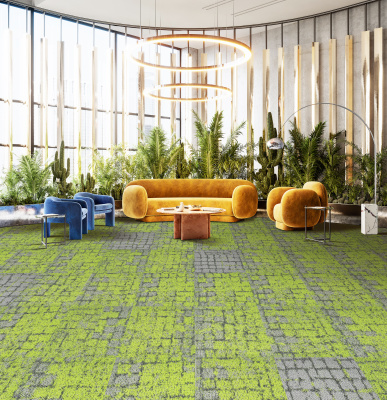 Ковровая плитка Innovflor Galaxy E C03 0.5*0.5 м 100% ПОЛИАМИД Solution dyed Серый