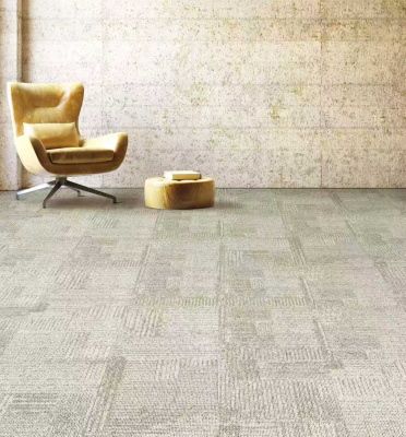 Ковровая плитка Innovflor Universe 02 0.5*0.5 м 100% ПОЛИАМИД Solution dyed Бежевый