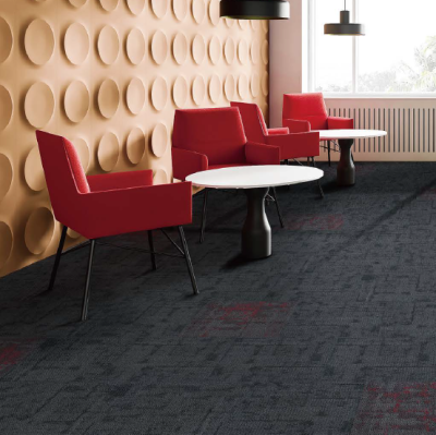 Ковровая плитка Innovflor Rebirth 10 0.5*0.5 м 100% ПОЛИАМИД Solution dyed Серый