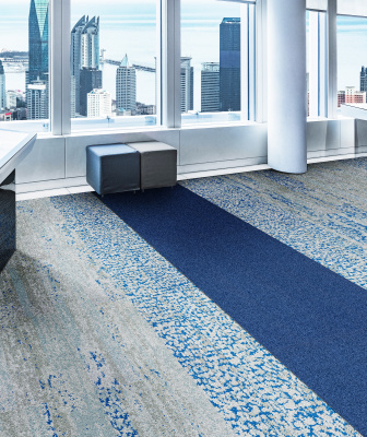 Ковровая плитка Innovflor Colorkey C-07 0.25*1 м 100% ПОЛИАМИД Solution dyed Серый