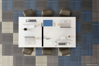 Ковровая плитка Innovflor Megathermal 05 0.5*0.5 м 100% ПОЛИАМИД Solution dyed Коричневый