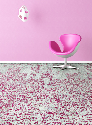 Ковровая плитка Innovflor Colorkey C-05 0.25*1 м 100% ПОЛИАМИД Solution dyed Серый