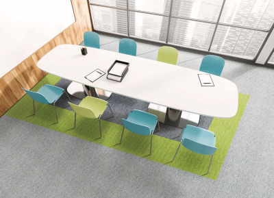 Ковровая плитка Innovflor Basis 19 0.5*0.5 м 100% ПОЛИАМИД Solution dyed Серый, светлый