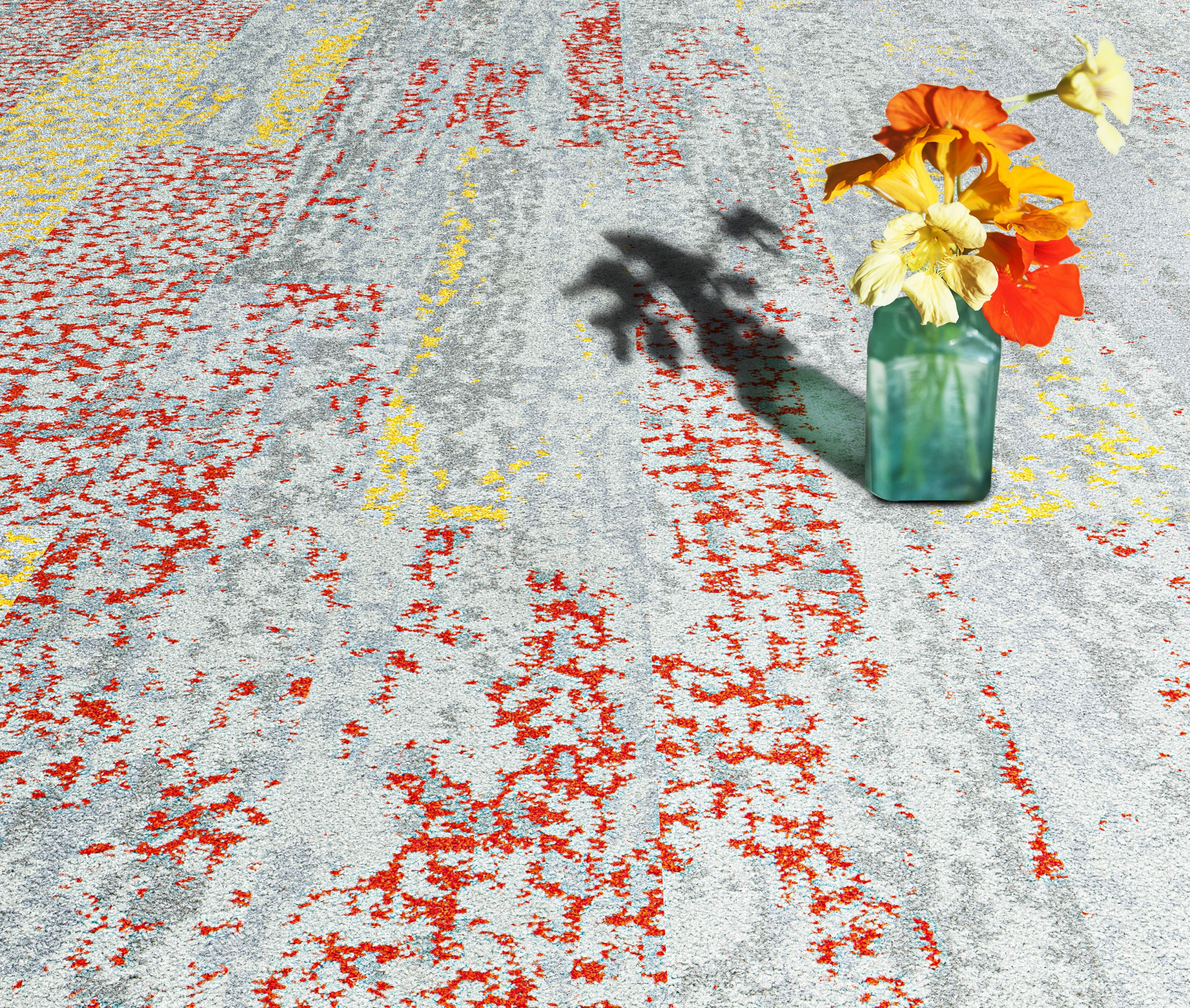 Ковровая плитка Innovflor Colorkey C-04 0.25*1 м Серый