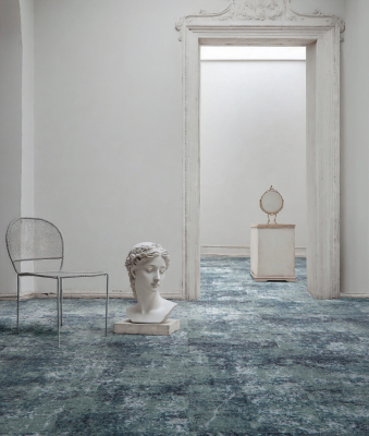 Ковровая плитка BLOQ (БЛОК) Trinity Sensity 602 Patina 0.5x0.5 m 100% ПОЛИАМИД Solution dyed made by Aquafil